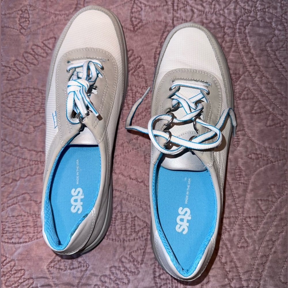 SAS Women's Sneakers in Gray and Blue - Picture 3 of 11